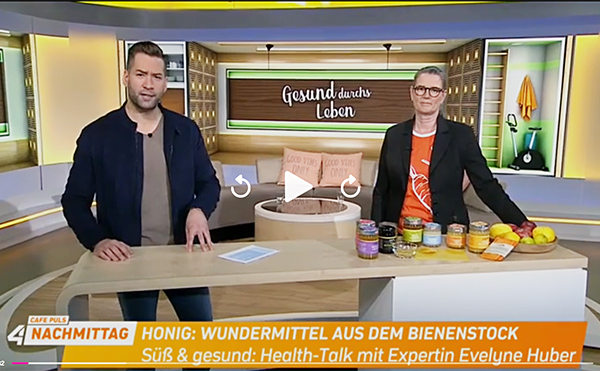 cafe puls Health Talk mit Evelyne Huber