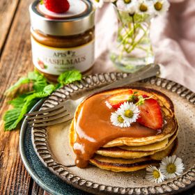 Pancake mit Haselmaus